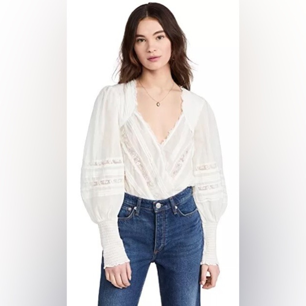Free People The Eloise Bodysuit Blouse